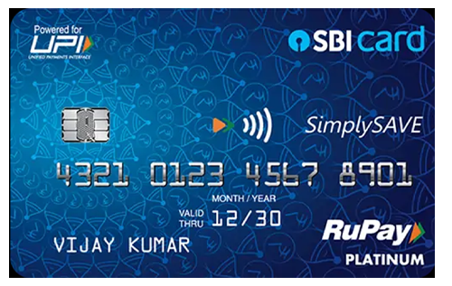 SBI SimplySAVE Credit Card